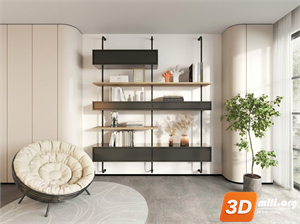 Bookcase Skp Files